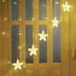 Instalatie de Craciun tip perdea, LED-uri alb calde, 8 moduri iluminare, telecomanda, intrare USB Instalatie de Craciun tip perdea, LED-uri alb calde, 8 moduri iluminare, telecomanda, intrare USB
