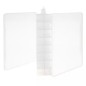 Cutie depozitare masinute pentru copii, 46 compartimente, cleme prindere, 33x25x8,5 cm, transparent Cutie depozitare masinute pentru copii, 46 compartimente, cleme prindere, 33x25x8,5 cm, transparent
