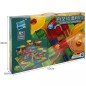 Blocuri construit, joc creativ cu 514 piese, 8 bile incluse, ABS, multicolor