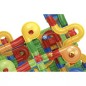 Blocuri construit, joc creativ cu 514 piese, 8 bile incluse, ABS, multicolor