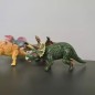 Set figurine dinozauri pentru copii, 6 piese, plastic, 7x13 cm, multicolor
