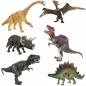 Set figurine dinozauri pentru copii, 6 piese, plastic, 7x13 cm, multicolor Set figurine dinozauri pentru copii, 6 piese, plastic, 7x13 cm, multicolor