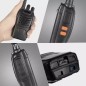 Set statii emisie walkie-talkie, 16 canale, casti incluse, 2 moduri iluminare, 1500mAh, 400/470MHz, 5W