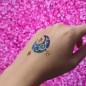 Kit tatuaje cu sclipici, 186 modele, 24 culori, rezistente 3-7 zile, waterproof, non-toxice, non-alergice