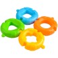 Set jucarii baie animale pentru copii, 8 piese, stimuleaza functiile motorii, 8,5x2,5 cm, multicolor