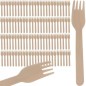 Set furculite unica folosinta, lemn biodegradabil, 100 bucati, universale, 15,6x3 cm Set furculite unica folosinta, lemn biodegradabil, 100 bucati, universale, 15,6x3 cm