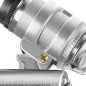 Mini microscop de buzunar, lumina LED si UV, 60X, husa piele ecologica