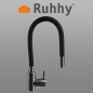 Baterie chiuveta bucatarie, flexibila, inaltime reglabila, rotire 360, aerator apa, 8 x 56 cm Baterie chiuveta bucatarie, flexibila, inaltime reglabila, rotire 360, aerator apa, 8 x 56 cm