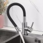 Baterie chiuveta bucatarie, flexibila, inaltime reglabila, rotire 360, aerator apa, 8 x 56 cm Baterie chiuveta bucatarie, flexibila, inaltime reglabila, rotire 360, aerator apa, 8 x 56 cm