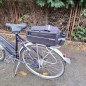 Geanta termica pentru portbagaj bicicleta, benzi reflectorizante, maner transport, poliester/folie aluminiu, negru