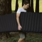 Saltea gonflabila camping, pompa inclusa, impermeabil, IP66, poliester, 190x60x12 cm Saltea gonflabila camping, pompa inclusa, impermeabil, IP66, poliester, 190x60x12 cm