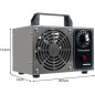 Generator de ozon pentru dezinfectie camere/masini, timer, cronometru, 20,5x13,5x13cm