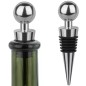Dop pentru sticla de vin sau alte bauturi, plastic si silicon, 2x9 cm Dop pentru sticla de vin sau alte bauturi, plastic si silicon, 2x9 cm