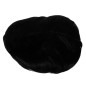 Peruca femei par sintetic, 2 codite impletite, circumferinta cap 52,7 - 57,3 cm, negru