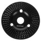 Disc pentru slefuit lemn, granulatie neteda, universal, aluminiu, 125mm, negru Disc pentru slefuit lemn, granulatie neteda, universal, aluminiu, 125mm, negru