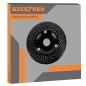 Disc pentru slefuit lemn, granulatie neteda, universal, aluminiu, 125mm, negru Disc pentru slefuit lemn, granulatie neteda, universal, aluminiu, 125mm, negru