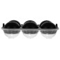 Forme pentru cuburi de gheata, silicon, reutilizabile, 22x15x6,5 cm, negru Forme pentru cuburi de gheata, silicon, reutilizabile, 22x15x6,5 cm, negru