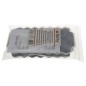Forme din silicon pentru cuburi de gheata, 37 forme, 20,5x12x2 cm, negru