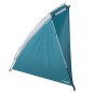 Cort pentru plaja, semi-deschis, inchidere cu fermoar, maner transport, fibra sticla/PE, 2,2x1,2x1,2m