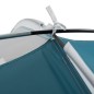 Cort pentru plaja, semi-deschis, inchidere cu fermoar, maner transport, fibra sticla/PE, 2,2x1,2x1,2m