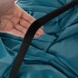 Cort de plaja, protectie UV, fermoar inchidere, accesorii montare incluse, maner transport, fibra sticla/PE, 2x1,2x1,1m