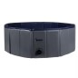 Piscina pliabila pentru caini, universala, robinet scurgere, PVC/MDF, 100x30 cm Piscina pliabila pentru caini, universala, robinet scurgere, PVC/MDF, 100x30 cm