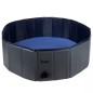 Piscina pliabila pentru caini, universala, robinet scurgere, PVC/MDF, 100x30 cm Piscina pliabila pentru caini, universala, robinet scurgere, PVC/MDF, 100x30 cm