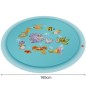 Piscina cu stropitoare pentru copii si animale de companie, PVC, 1,65m, albastru