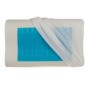 Perna ortopedica insertii gel, sustine coloana, reducere sforaitul, fermoar inchidere, 54x34x10 cm