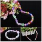 Set creativ accesorii bratari, 900 piese, margele, foarfece, diverse accesorii, multicolor