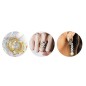 Set creativ accesorii bratari, 900 piese, margele, foarfece, diverse accesorii, multicolor