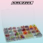 Set creativ accesorii bratari, 900 piese, margele, foarfece, diverse accesorii, multicolor
