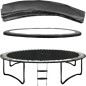 Protectie arcuri trambulina, 366 - 369 cm, protectie UV, universala, negru Protectie arcuri trambulina, 366 - 369 cm, protectie UV, universala, negru