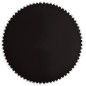 Covor universal pentru trambulina, 366 - 374 cm, 72 arcuri, rezistenta UV, negru