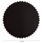 Covor pentru trambulina de 244 - 252 cm, 48 arcuri, rezistenta UV, universal, 1,83kg, negru