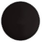 Covor trambulina 427 cm, universal, 80 carlige metalice, polipropilena, negru