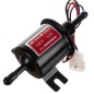 Pompa electrica combustibil, universala, 80-120 l/h, 0,32 - 0,45 mpa, metal, 12A, 12V, 16x8,7 cm, negru