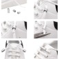 Sireturi elastice incaltaminte, set 2 bucati, cauciuc/poliester, lungime 100 cm, alb