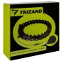 Aparat masaj talie hula hoop, 24 segmente, dimensiune reglabila, talie maxima 90 cm, negru
