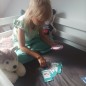 Jucarie educativa pentru copii, invatare limba engleza, 112 carti incluse, 244 ilustratii, intrare USB, roz Jucarie educativa pentru copii, invatare limba engleza, 112 carti incluse, 244 ilustratii, intrare USB, roz