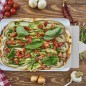Tava pizza cu maner termorezistent, universala, rezistenta temperaturi ridicate, otel inoxidabil, 30,3x30 cm