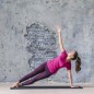 Saltea fitness/yoga, impermeabila, versatila, NBR, 60x180 cm, negru