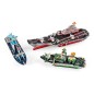 Puzzle 3D cu 3 nave portavion, carton multicolor