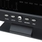 Ceas digital cu termometru si higrometru, control vocal, statie meteo, alarma, snooze, senzor de sunet, ecran LCD Ceas digital cu termometru si higrometru, control vocal, statie meteo, alarma, snooze, senzor de sunet, ecran LCD