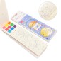 Mini carte de colorat, pensula cu apa, 20 pagini cu ilustratii, 4 ani+ Mini carte de colorat, pensula cu apa, 20 pagini cu ilustratii, 4 ani+