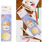 Mini carte de colorat, pensula cu apa, 20 pagini cu ilustratii, 4 ani+ Mini carte de colorat, pensula cu apa, 20 pagini cu ilustratii, 4 ani+