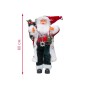 Decoratiune Mos Craciun 60 cm, sac de cadouri, coronita, blanita artificiala Decoratiune Mos Craciun 60 cm, sac de cadouri, coronita, blanita artificiala