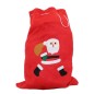 Sac figurina Mos Craciun, snur inchidere, 40x60 cm, rosu Sac figurina Mos Craciun, snur inchidere, 40x60 cm, rosu