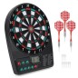 Joc Mini Darts cu afisaj electronic, 2-8 jucatori, 3 sageti, efecte sonore, 18x3x26 cm