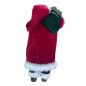Decoratiune Mos Craciun 60 cm, sac de cadouri, coronita, blanita artificiala Decoratiune Mos Craciun 60 cm, sac de cadouri, coronita, blanita artificiala